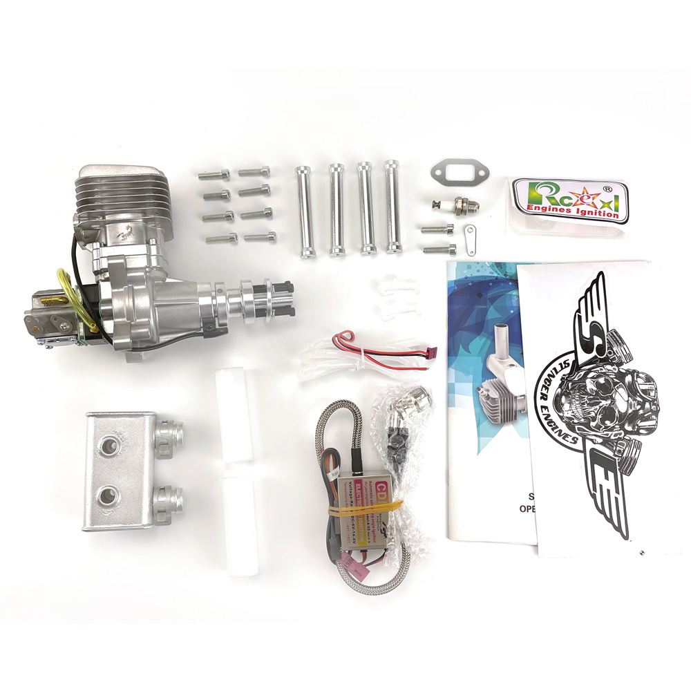 Motorcycle Cylinder - Mesin RCGF Stinger 35CC RE Engine