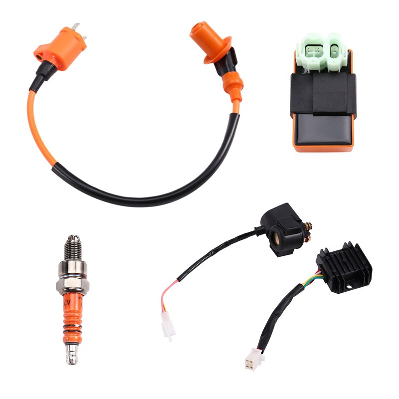 Motorcycle Spark Plug - A58X-Regulator Tegangan Rectifier untuk Mesin GY6