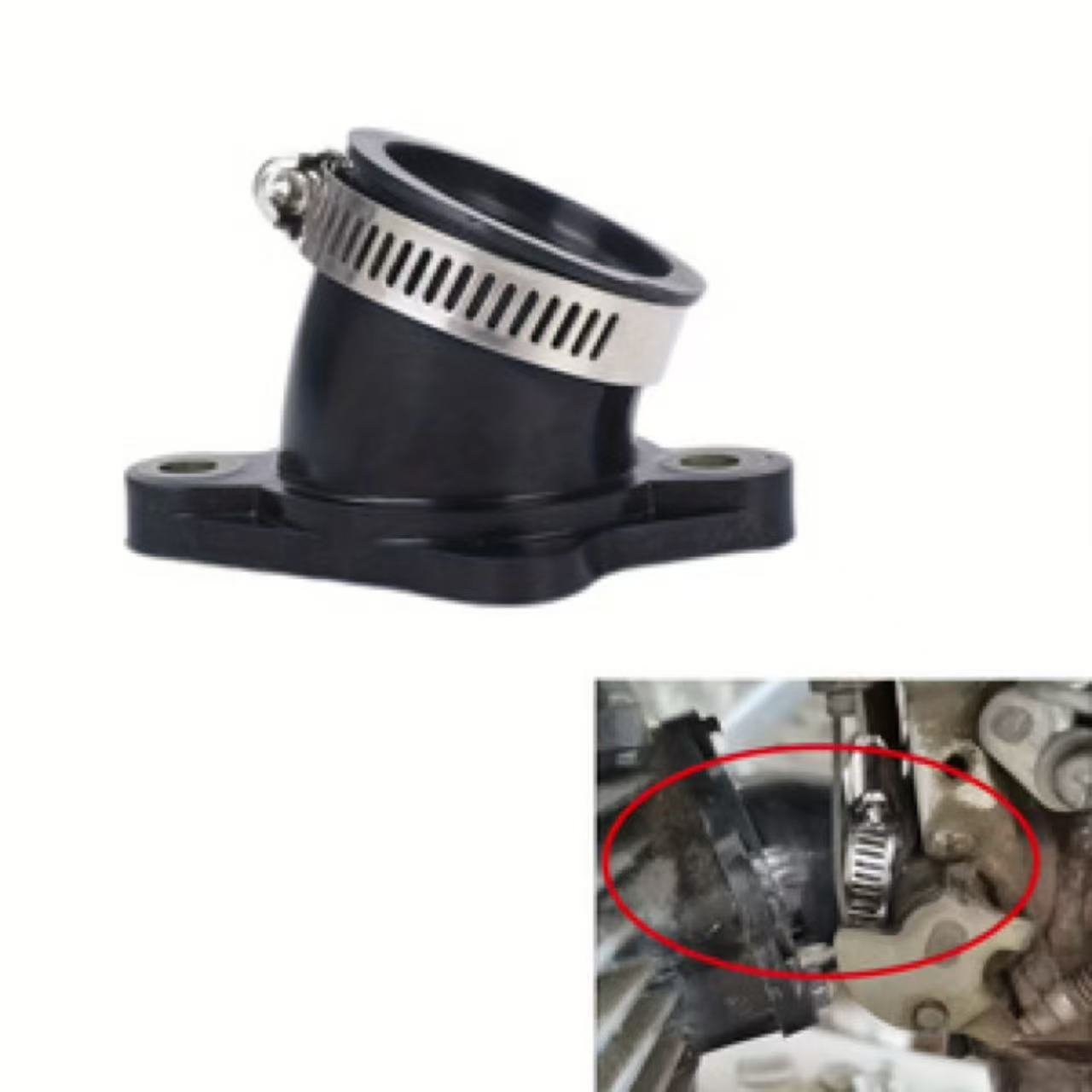 Pipa Boot Manifold Intake Karb - Motorcycle Carburetor ulasan dan harga