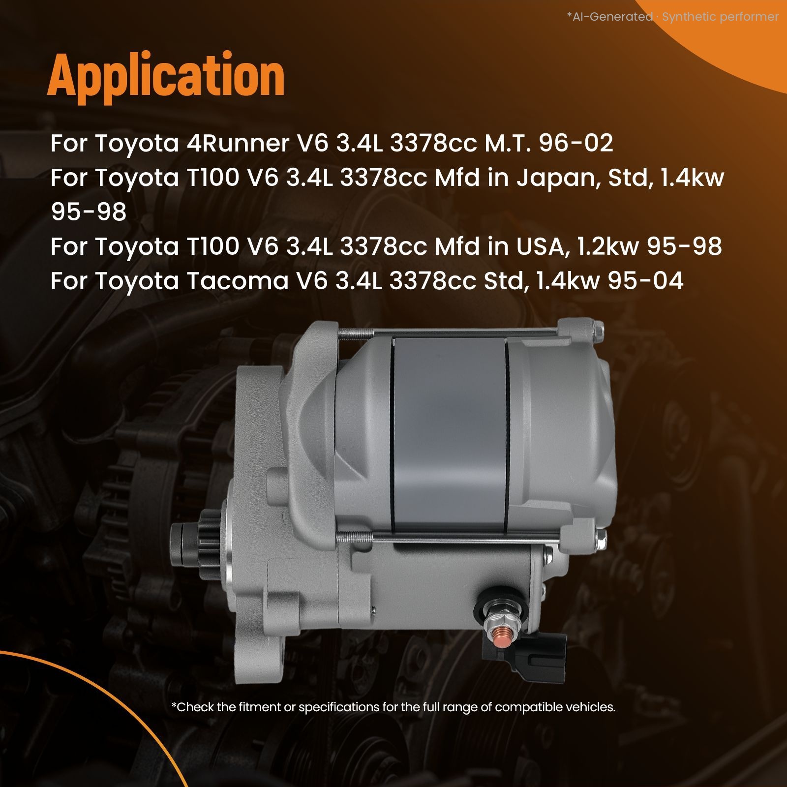 Motor Starter 12V untuk Toyota - Motorcycle Starter Motor ulasan dan harga